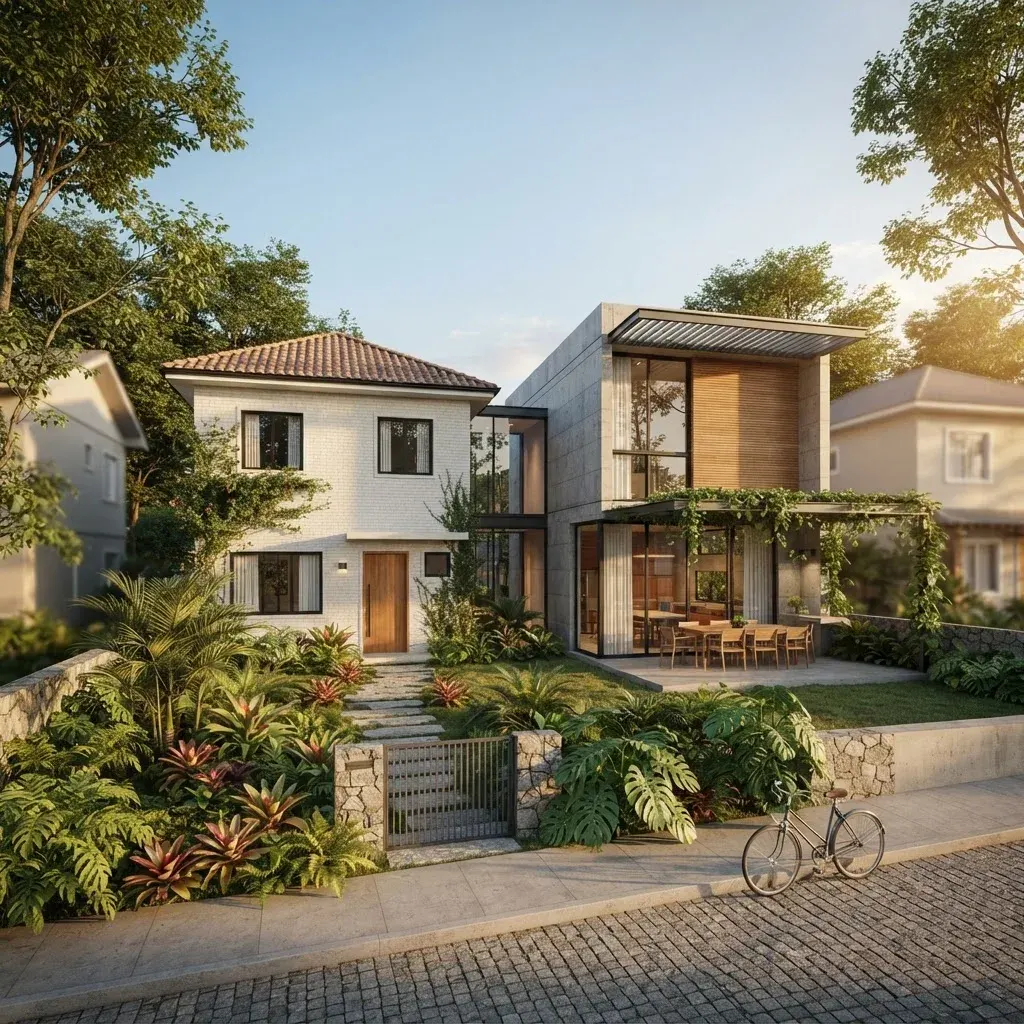 Reforma e ampliação de casa em alvenaria em Curitiba